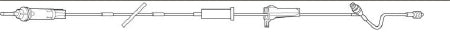 Baxter Clearlink Administration Set 10 Drops / mL Drip Rate 107 Inch 1 Port - 2C8858