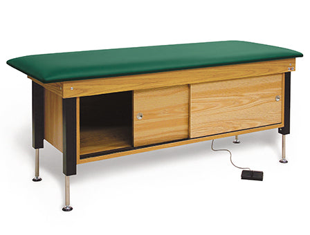 Hausmann Hi-Lo Power Cabinet Treatment Table - 78" x 30" x 27"-37", - 4717