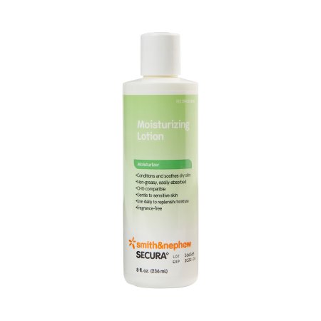 Secura - Hand and Body Moisturizer 8 oz. Bottle Unscented Lotion - 59433400