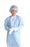 Thumbs Up - Protective Procedure Gown X-Large Blue NonSterile Not Rated Disposable - Medline - NONTH200
