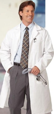 Fashion Seal Uniforms - Lab Coat White Size 44 / X-Long Knee Length Reusable - 6499-SZ44