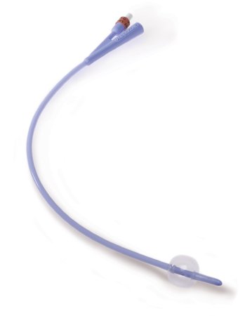 Cardinal Dover Foley Catheter 2-Way Straight Tip 5 cc Balloon 16 Fr. Silicone - 8887605163