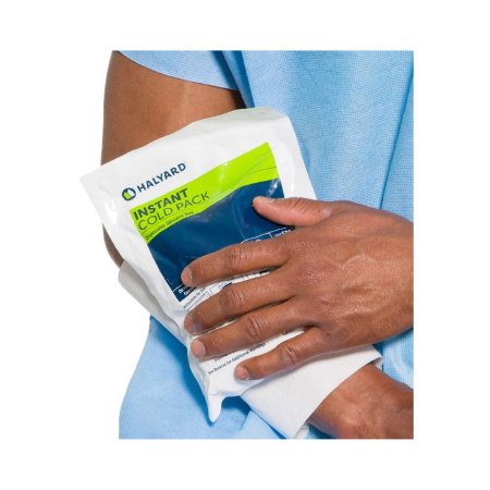 Halyard - Instant Cold Pack General Purpose Large 6-1/4 X 8-1/2 Inch Plastic / Ammonium Nitrate / Water Disposable - 59688