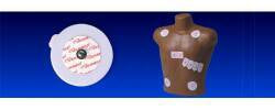 Guardian - ECG Snap Electrode Monitoring Non-Radiolucent Tape Backing 60 per Pack - A10006-60T