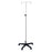 UMF Medical - IV Stand Floor Stand 2-Hook 5 Caster, 2 Inch Swivel - SS8343