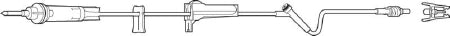 Baxter Interlink Administration Set 10 Drops / mL Drip Rate 76 Inch 1 Port - 2C6401