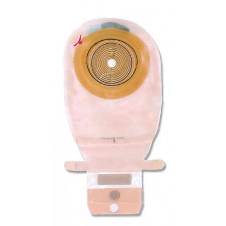 Assura New Generation EasiClose - Ostomy Pouch One-Piece System 11-1/4 Inch Length 3/4 to 1-1/4 Inch Stoma Drainable Convex, Trim To Fit - 14411