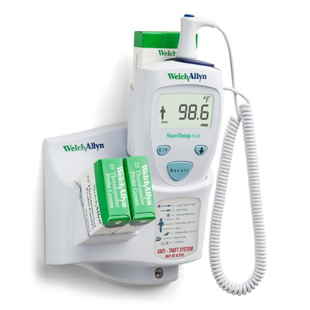 SureTemp - Electronic Probe Thermometer Rectal Probe Wall Mount - 01690-301