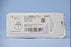 Coated Vicryl Plus Antibacterial Suture with Needle Absorbable Coated Undyed Suture Braided Polyglactin 910 with Irgacare MP Antibacterial Suture Size 1 27 Inch Suture 1-Needle 26 mm Length 1/2 Circle Reverse Cutting Needle