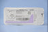 Coated Vicryl Plus Antibacterial Suture with Needle Absorbable Coated Undyed Suture Braided Polyglactin 910 with Irgacare MP Antibacterial Suture Size 1 27 Inch Suture 1-Needle 40 mm Length 1/2 Circle Reverse Cutting Needle