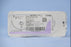 Coated Vicryl Plus - Antibacterial Suture with Needle Absorbable Coated Undyed Suture Braided Polyglactin 910 with Irgacare MP Antibacterial Suture Size 2 27 Inch Suture 1-Needle 65 mm Length 1/2 Circle Taper Point Needle - VCP849G