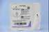 Coated Vicryl Plus - Antibacterial Suture with Needle Absorbable Coated Violet Suture Braided Polyglactin 910 with Irgacare MP Antibacterial Suture Size 1 18 Inch Suture 1-Needle 48 mm Length 1/2 Circle Taper Point Needle - VCP765D