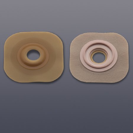 Hollister New Image Flextend Colostomy Barrier Pre-Cut, Extended Wear Without Tape 1-3/4 Inch Flange Green Code Hydrocolloid 1 Inch Stoma - 15904