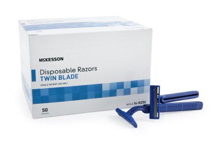 McKesson McKesson Razor Twin Blade Disposable - 16-RZ50