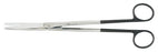 Miltex SuperCut - Operating Scissors Mayo 9 Inch Length OR Grade German Stainless Steel NonSterile Finger Ring Handle Curved Blade Blunt Tip / Blunt Tip - 5-SC-130