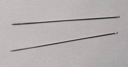Richard-Allan - Suture Needle Straight Cutting Edge Needle Keith Abdominal Type Size 4 Needle - 213404