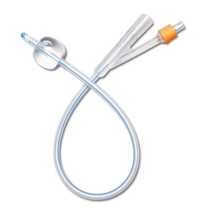 Medline - Foley Catheter 2-Way Firm Tip 10 cc Balloon 14 Fr. Silicone - DYND11501