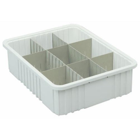 Intermetro Industries - Tote Box Divider White - MTB93080W