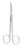 Miltex - Undermining Scissors 4-1/2 Inch Length OR Grade German Stainless Steel NonSterile Finger Ring Handle Curved Blade - 33-242