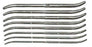Integra Lifesciences - Uterine Dilator Pratt 11-1/2 Inch Length Stainless Steel NonSterile Reusable - 30-560-2527