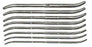 Miltex Uterine Dilator Pratt 11-1/2 Inch Stainless Steel NonSterile Reusable - 30-560-1315