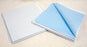 Cardinal Stretcher Sheet Flat 40 X 90 Inch Blue Polyethylene Backed Paper Tissue Disposable - 30085-020B