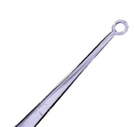 AngleLoop - Ear Curette Pack Round Handle 4 mm Tip Angled Blunt Round Loop Tip - 2210
