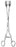 Miltex Forceps 11 Inch Surgical Grade Stainless Steel NonSterile Ratchet Lock Finger Ring Handle Straight 4 X 4 Teeth, Serrated Tip - 30-1150