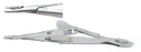 Integra Lifesciences - Needle Holder 5-1/4 Inch Length Serrated Jaws Spring Handle - 18-1800