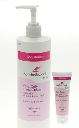 Soothe & Cool - Hand and Body Moisturizer 16 oz. Pump Bottle Scented Cream - Medline - MSC095434
