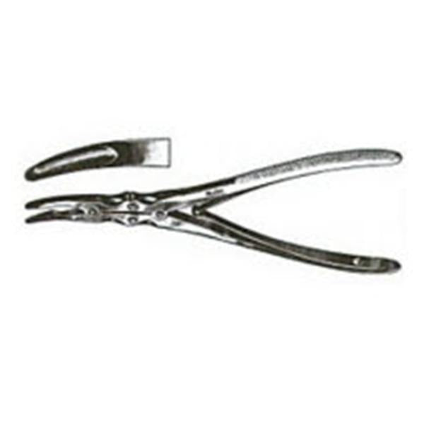 Miltex-Integra Rongeur Zaufel-Jansen 7" Slight Curve Double Action 4Mm Wide Jaw Ss Ea - 19-840