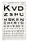McKesson McKesson Eye Test Chart 10 Feet Snellen - 3062