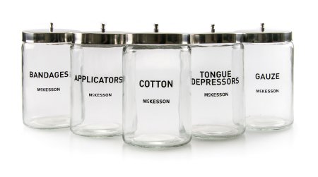 McKesson McKesson Sundry Jar 4-1/4 X 7 Inch Glass Clear - 63-4010