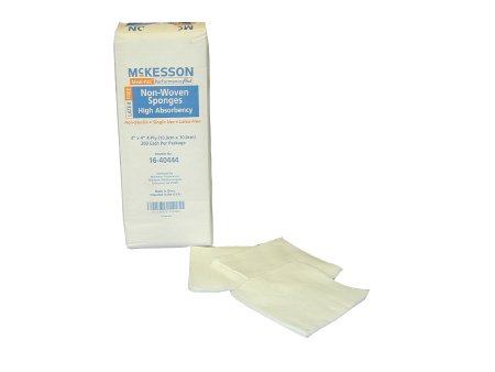 McKesson McKesson NonWoven Sponge Polyester / Rayon 4-Ply 4 X 4 Inch Square NonSterile - 94442000
