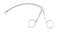 Miltex Tendon Pulling Forceps 5 Inch Surgical Grade Stainless Steel NonSterile NonLocking Finger Ring Handle Curved Alligator Tip - 27-1016