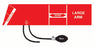 W.A. Baum Calibrated V-Lok Aneroid Inflation System Adult Large 33 - 47 cm Polyester - 1825AC