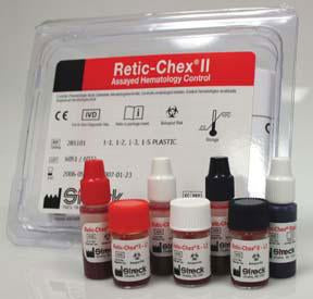 Streck Laboratories Retic-Chex II Hematology Control Reticulocyte Level 1 1 mL - 285104
