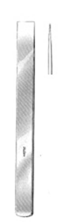 Miltex - Osteotome Swiss 2 mm Width Straight Blade OR Grade German Stainless Steel NonSterile 5 Inch Length - 27-599