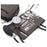 Pro's Combo II - Aneroid Sphygmomanometer Combo Kit Pocket Style Hand Held Size 11 Nylon Cuff 21 Inch Stethoscope Tube Dual Head Stethoscope - 768-670-11ABK