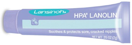Lansinoh HPA - Nipple Cream 0.25 oz. Tube Unscented Cream - 44677010202