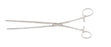 Miltex Miltex Hemostatic Forceps Kocher 10-1/2 Inch OR Grade Stainless Steel (German) NonSterile Ratchet Lock Finger Ring Handle Straight Longitudinally Serrated Tips - 16-120