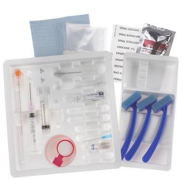 B. Braun Pencan Spinal Tray 25 Gauge 3.5 Inch - 333851