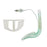 AuraOnce - Laryngeal Mask Pediatric / Adult User Size 3 Green PP / PVC / Silicone Sterile Disposable - 321300000U