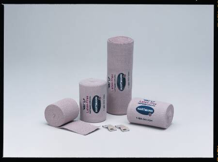 Deluxe 480 LF - Elastic Bandage 2 Inch X 5 Yard High Compression Clip Detached Closure Tan NonSterile - 39200000