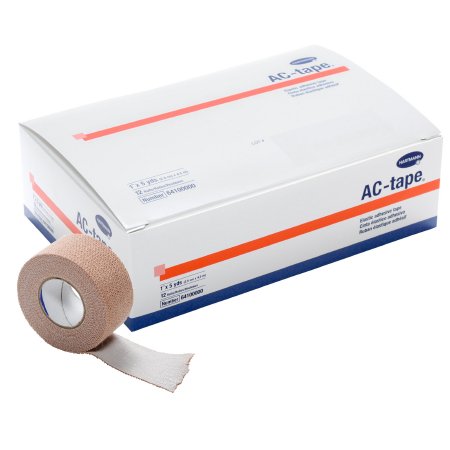 AC-tape - Athletic Tape Mid-Strength Adhesive Cotton 1 Inch X 5 Yard Tan NonSterile - 64100000