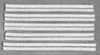 Gardlok - Surgical Neuro Sponge X-Ray Detectable Cotton 1/2 X 6 Inch 10 Count Pouch Sterile - 200121