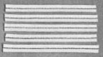 Teleflex Medical Gardlok Surgical Neuro Sponge X-Ray Detectable Cotton 1/2 X 6 Inch 10 Count Pouch Sterile - 200121