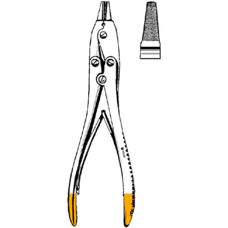 Sklar - Wire Puller 7 Inch Length, 4 mm Jaw Tungsten Carbide / Stainless Steel OR Grade - 40-1735