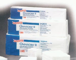 Tidi Products Omnisorb NonWoven Sponge NonWoven 4-Ply 2 X 2 Inch Square NonSterile - 942022