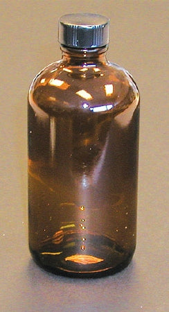 Fisher Scientific Bottle Boston Round Soda-lime Glass 1 oz. - 2911350